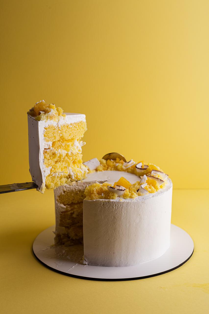 Bolo Tropical Velvet da Velvet Bolo - Massa verde com sabores tropicais